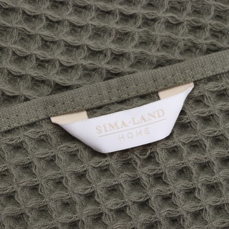 Waffle towel SL Home: Basic "Oliva" 30x60 cm, 100% cotton, 340 g/m2-8