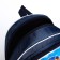 Baby backpack on lightning, blue color