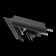 Angle-connector 45 ° Gravity built-in, black