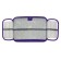 Penal 1 section, 130 x 210 x 40 mm, 2 folding strips, fabric, calligrata top, Content owl "