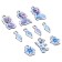 Set for creativity "Create your decoration, Elsa and Anna", make 10 charm with your own hands, cold heart, Disney