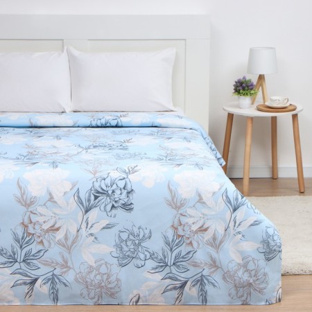 Crystick 1.5 joint venture and I Symphony: Blue, 147*210 ± 3 120 g/m2,100%cotton, calico