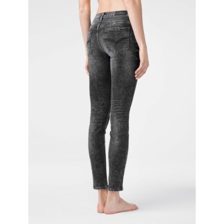 Women's jeans modeling Conte Elegant Skinny, size XL, color Washed Black-2