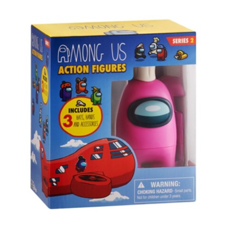 Figure Among US "Pink", 1 pc., 3 accessories