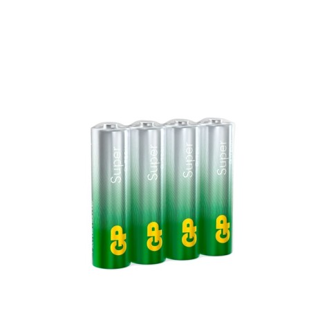 Battery Alkalin GP Super, AAA, LR03-4S, 1.5V, Spike, 4 pcs.-1