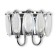 Wall lamp with a crystal Ambrella Light, Traditional, Tr5180, E14, Color Chrome