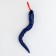 Soft toy "Snake" shiny, 32 cm, color mix