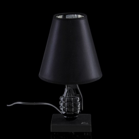 Black-white tablet lamp "Pomegranate" 22 × 30 × 22 cm-5