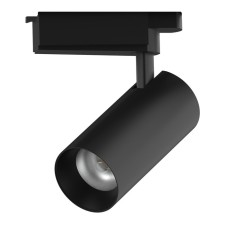 Lamp track Gauss cylinder, 1x16W LED, 4000K, 1680LM, Black Color Black