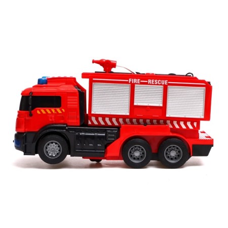Robot radio -controlled "fire machine", transforms, light and sound effects-2
