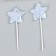 Topper "Star", 2 pcs
