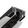 Intruder (profile) for embedding a single -phase track in the tension ceiling Novotech, 40.71x2000x69.8 mm, black color