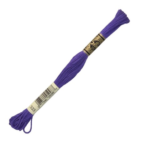 The threads of the DMC 117 (333), 12 pcs. packaged