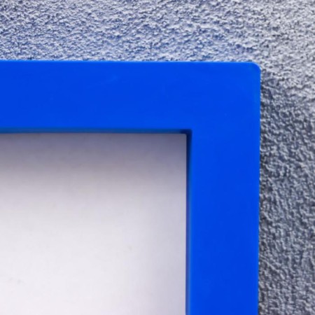 Photo frame plastic L-3 21x30 cm blue (plastic screen)-1