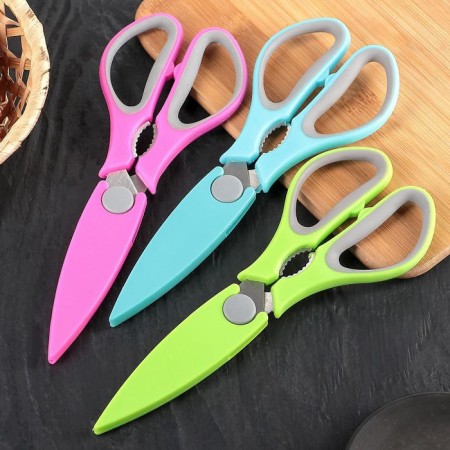 Scissors kitchen shares "Sport", 22 cm, color mix-5