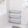 The floor is a narrow narrow 3rd sectional houseage "Julia", on wheels, color mix