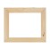 Piece for canvas Calligrata, 1.8 x 25 x 30 cm, frame width 36 mm, pine