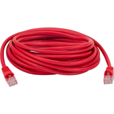 Патч-корд Buro UTP 4 пары cat5E CCA molded 5м красный RJ-45 (m)-RJ-45 (m)-1