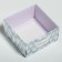 Bearbox under a bento-port with a PVC lid, confectionery packaging, "dream", 12 x 6 x 11.5 cm