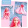 Model doll articular “Tender Dreams” with pink hair