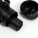 Container-button with cleaning bags (roll 15 packets 29x21 cm), black