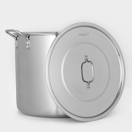 Boiler "General catering", 40 l, d = 40 cm, h = 35 cm, metal lid, dimpled handles-2