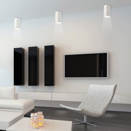 Ceiling lamp mantra aruba, e27, 1x20W, 156 mm, white color-2