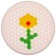 Mosaic round "Masha and the bear", 80 chips, 4 colors
