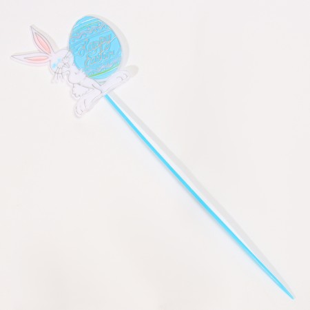 Skewers "Easter rabbit", blue color-2