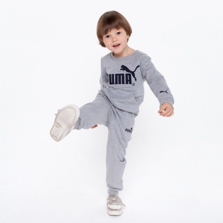 Kidsa (sweatshirt, trousers), color gray mix, height 98 cm (3 years)-6