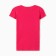 T-shirt female V-shaped neckline, pink color, size 52
