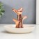 Souvenir ceramic stand for the ring "Bird on the tree" MIX 8.5x10x10 cm