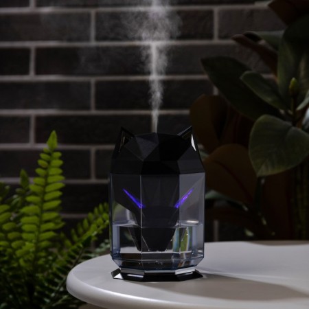 Air humidifier Luazon HM-12 "Wolf", ultrasonic, 650 ml, 2 W, submersible, USB, black-3