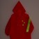 Children's raincoat with reflective elements, pink color (120-160 cm)
