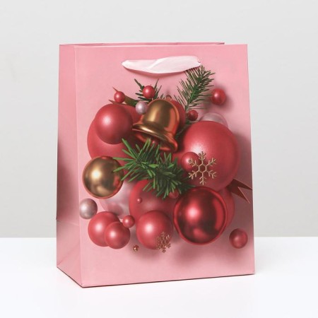 Laminated "Red toys" package, 18 x 23 x 10 cm