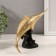 Souvenir Polystone "Sword-Ryba Golden with Patterns" 23x7x16 cm