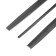 A set of tundra files, steel U10, notch No. 2, plastic handles, 200 mm, 3 pcs.