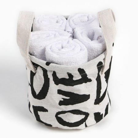 Set of terry decorative napkins Ethel "Love" 30x30CM-5pcs, 100% cotton-4