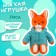 Soft toy "Fox in Hudy"