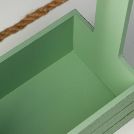 Kashpo wooden 25.5 × 15 × 30 cm "Provence", pen Kanat, Green-3