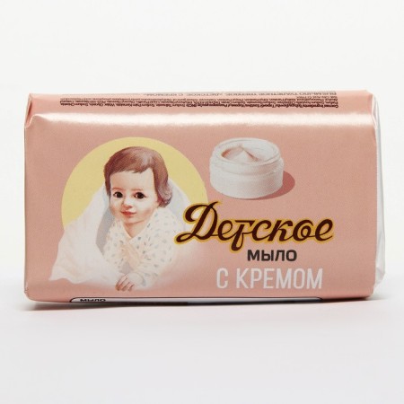 Toilet soap baby with cream, 90 g