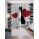 Photostes "Cats and Love", Saten, size 145x265 cm, 2 pcs