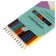 Set of pencils of colored krasin "Bright moments", hexagonal, sharpened, euro suspension, 12 pieces