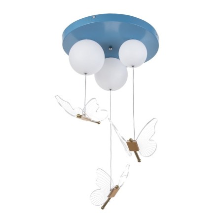 Chase "Butterflies" 3he27 40w LED Blue 40x40x60cm