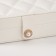 Casket to the leatherette for jewelry "Sweet. Rombs" white 11x16x5 cm