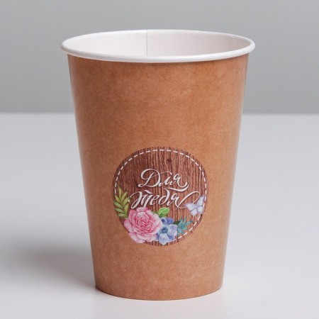 A glass for flowers "Flowers", 350 ml-1