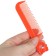 Set of combing a rattle "Myu", 2 subjects: comb with teeth + brush, mix