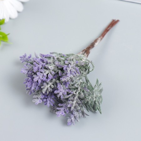 Artificial plant for creativity "Kotovnik" 1 bouquet = 6 branches lilac 13 cm-1