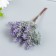 Artificial plant for creativity "Kotovnik" 1 bouquet = 6 branches lilac 13 cm