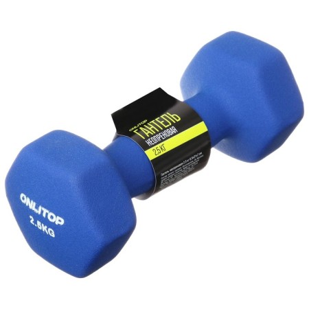 Non -repteennial dumbbells, 2.5 kg, MIX color-2